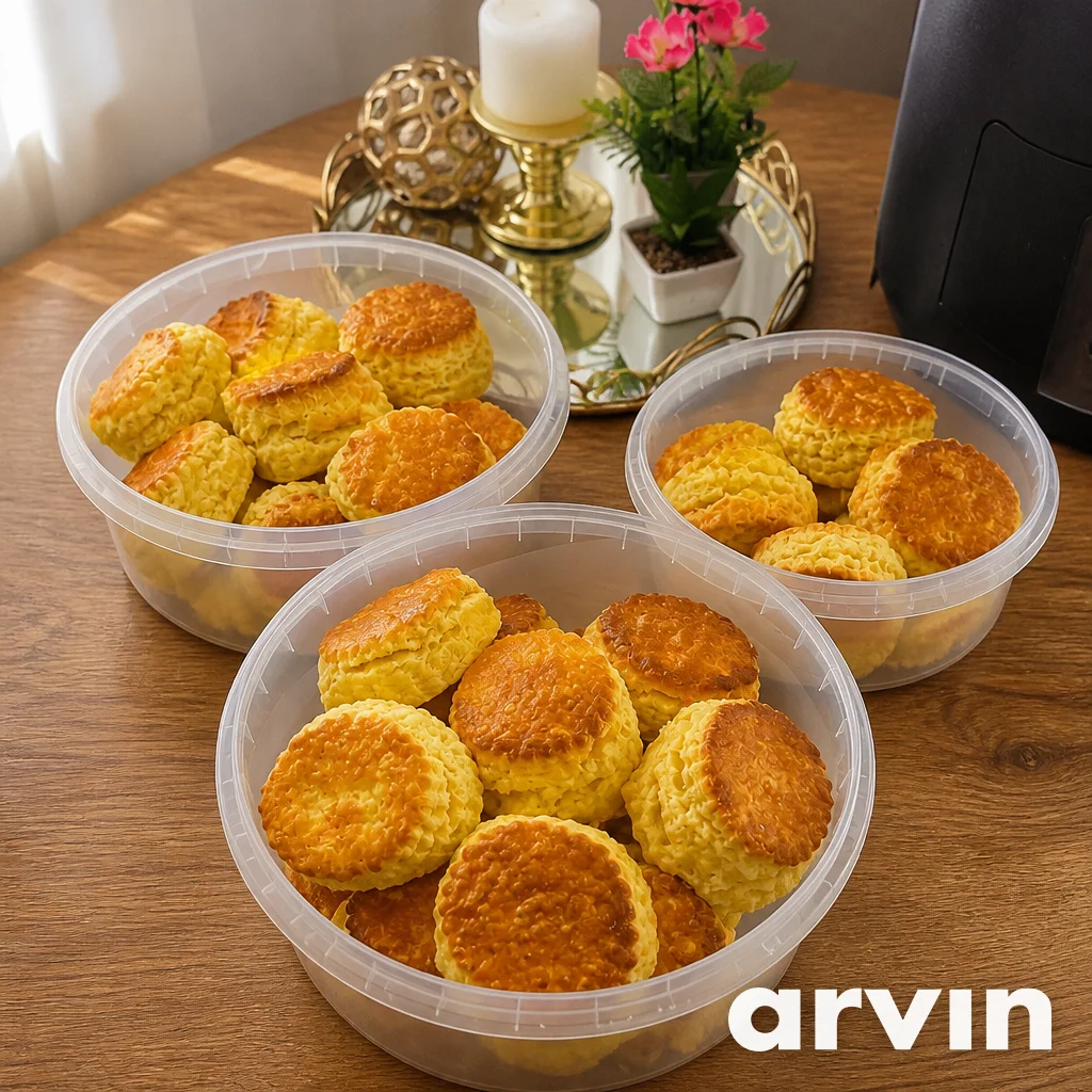 Freshly baked scones and biscuits